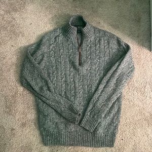 Grey vineyard vines 1/2 zip
